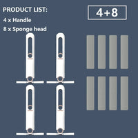 4 Handle 8 Head