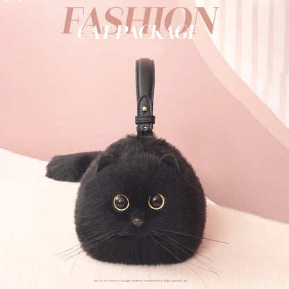 Designer Bags Luxury 2023 Messenger Small For Women Unique Black Cat Bags Female Shoulder Fashion Chain Ladies Crossbody Bag