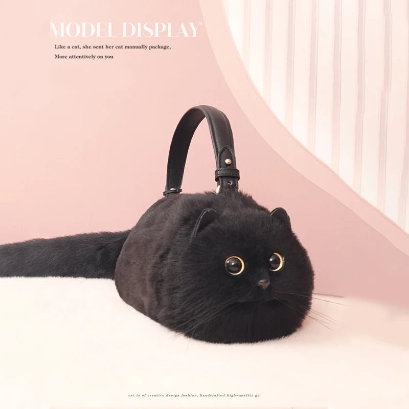 Designer Bags Luxury 2023 Messenger Small For Women Unique Black Cat Bags Female Shoulder Fashion Chain Ladies Crossbody Bag